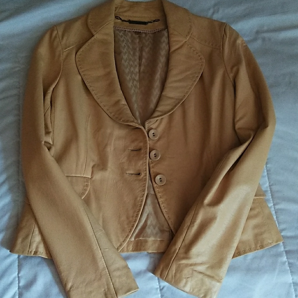 Leather jacket